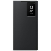 Originalen etui Samsung Clear View za Samsung Galaxy S24 Ultra - črn