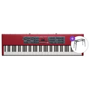 NORD Piano 6 88 STND SET Digitalni stage piano Red