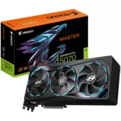 GIGABYTE GeForce RTX 5070 AORUS MASTER 12G GDDR7 grafična kartica, PCIe 5.0, 1xHDMI 2.1b, 3xDisplayPort 2.1b - GV-N5070AORUS M-12GD