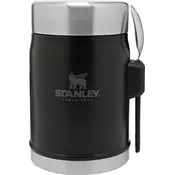 Termos zdjela za hranu Stanley sa žlicom/vilicom 400 ml Boja: crna