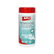 Apli - Alkoholne maramice za čišćenje Apli, univerzalne, vlažne, 100 komada