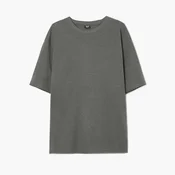 Cropp - Majica basic - tamno siva