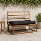 vidaXL Blazina za klop VIANEN 100% poliester Temno modra