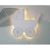 Nočna lučka LED za voziček na baterije