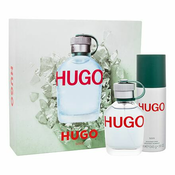 HUGO BOSS Hugo Man darilni set toaletna voda 75 ml + deodorant 150 ml za moške