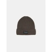 Sinsay - Rebrasta beanie kapa - svetlo zelena