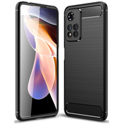 TECH-PROTECT TPUCARBON XIAOMI REDMI NOTE 11 PRO+ PLUS 5G BLACK