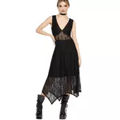 Ženska obleka KILLSTAR - Vesper Wraith - Black - KSRA014375