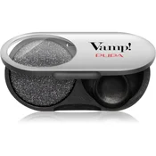 PUPA Milano Vamp! Radiant Baked Eyeshadow dugotrajna sjajna sjenila za oci nijansa 301 Frozen Black - METALLIC 1 g