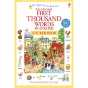 First Thousand Words in English Sticker Book