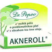 Dr. Popov Akneroll s obsahem tea tree lokalna nega proti nepravilnostim na aknasti koži 6 ml