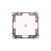 LEGRAND VALENA LIFE Enopolno stikalo z osvetlitvijo bela 752110