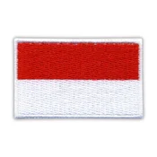 shumee Našitek zastave Indonezije - Prišitje - Vezeni našitek/značka/emblem