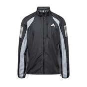 ADIDAS PERFORMANCE Sportska jakna, siva / crna / bijela