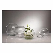STEKLENA VAZA SANDRA RICH GLOBE 15X17.5 CM