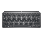 Logitech MX Keys Mini minimalistička bežična osvijetljena tipkovnica bežična bluetooth tipkovnica grafit