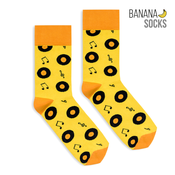 Banana Socks Unisexs Socks Classic Vinyl