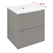SAPHO CIRASA STRIP Elegantna Umivalniška Omarica Rjava 48x54x39 cm