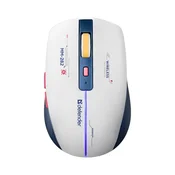 Defender Bežicna opticka miš Defender DILA MM-282 1800dpi bijela rgb akumulator 6 tipki gaming