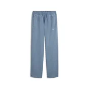 PUMA T7 Relaxed Washed Twill Pants Youth, Pants, Cool Blue, 13-14Y