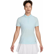 Nike Dri-Fit Victory Womens Polo Glacier Blue/Black M