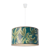 Duolla - Luster na sajli GOLD LEAVES 1xE27/15W/230V precnik 40 cm