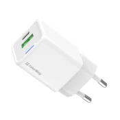COLORWAY AC adapter za punjac, CW-CHS062PD-WT GaN Mini 20W PD prikljucak PPS USB (Type-C PD + USB QC4.0)