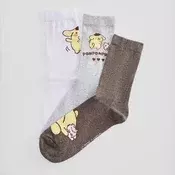 Duge carape paket od 3 komada Pompompurin