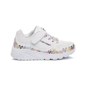 Skechers Patike za devojcice Uno Lite - Heart Craze, 314091L-WMLT, Bele