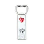 Artdog Kooikerhondje - odpirač za steklenice s psom, personaliziran odpirač za hladilnik, unikatno darilo za moškega by Art-Dog