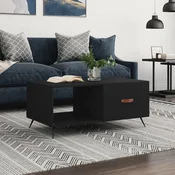 Stolic za kavu crni 90x50x40 cm od konstruiranog drva