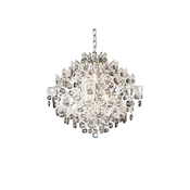 Markslöjd 107415 - Kristalni luster na lancu HIDDEN 6xE14/40W/230V