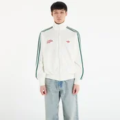 Mikina adidas Firebird Roses Track Top Off White/ Collegiate Green L