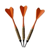 Lux Dart Pikado strelice, 10 komada, Narandžaste