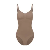 cfab Oblikovanje postave Bodysuit Sculpting Shapewear mit Slip karamel
