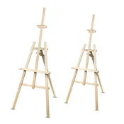slomart WOODOK komplet 2x stojalo za slikanje, 150 cm
