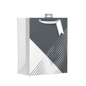 Rayher. Darilna vrečka Geo Stripe, L