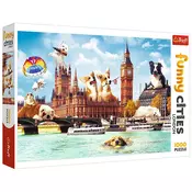 Trefl - Puzzle Dogs in London - 1 000 kosov