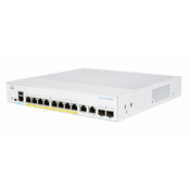 Cisco CBS250 Upravljano L3 Gigabit Ethernet (10/100/1000) Podrška za napajanje putem Etherneta (PoE) Sivo