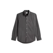 TOMMY HILFIGER Srajca siva / temno siva / črna
