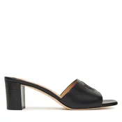 LAUREN RALPH LAUREN Natikači Everley Block-Heel 802974364001 Črna