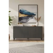Hanah Home Komoda Zeynep 150, Anthracit