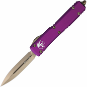 Microtech Auto Ut D/E Bronze Std Violet