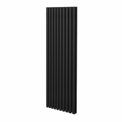 MONSTER Ovalni stebričasti radiator – 1800 mm x 600 mm – črn, (21569976)