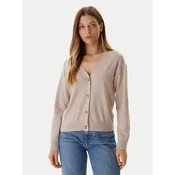 Guess Jeans Pletena jopica W4BR16 Z3HO2 Bež Regular Fit