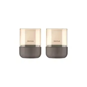 Set ukrasnih svijecnjaka Blomus Calma 9 x 7 cm 2-pack boja: ljubicasta