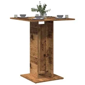 Vidaxl vidaXL Bistro miza, starinski les, 60x60x75 cm