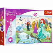 Trefl Puzzle Disney Princess - Spoznajte princese / 60 kosov