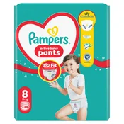 Pampers pants pelene GP 8 17kg+ 38kom