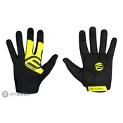 FORCE MTB Power rokavice, črne/fluo (M)